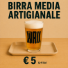 Birra media 0,4 L artigianale