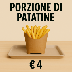 Porzione di patatine