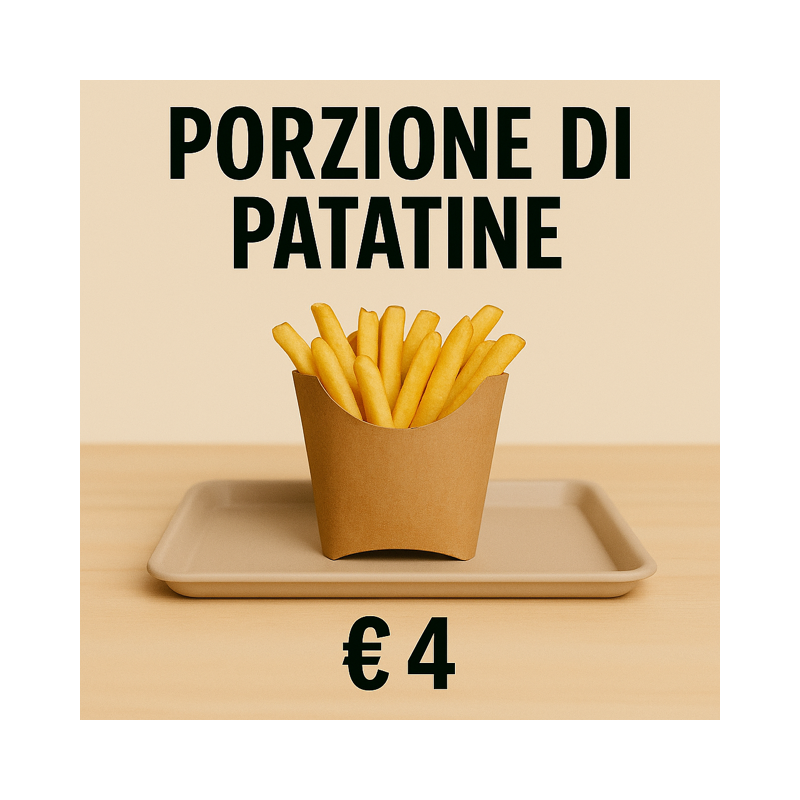 Porzione di patatine