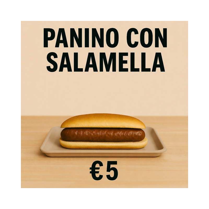 Panino con  Salamella