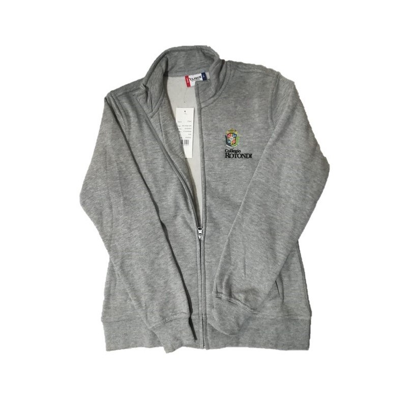 Felpa con zip adulto