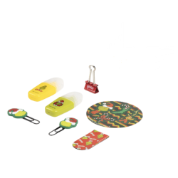 Set di cancelleria Natalizio del Grinch