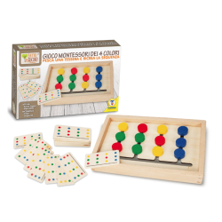 Gioco  Montessori dei 4 colori