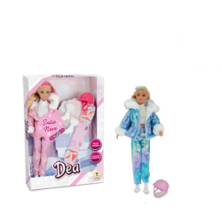 Bambola con lo snowboard