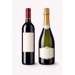 Bottiglia di Prosecco o Vino Rosso