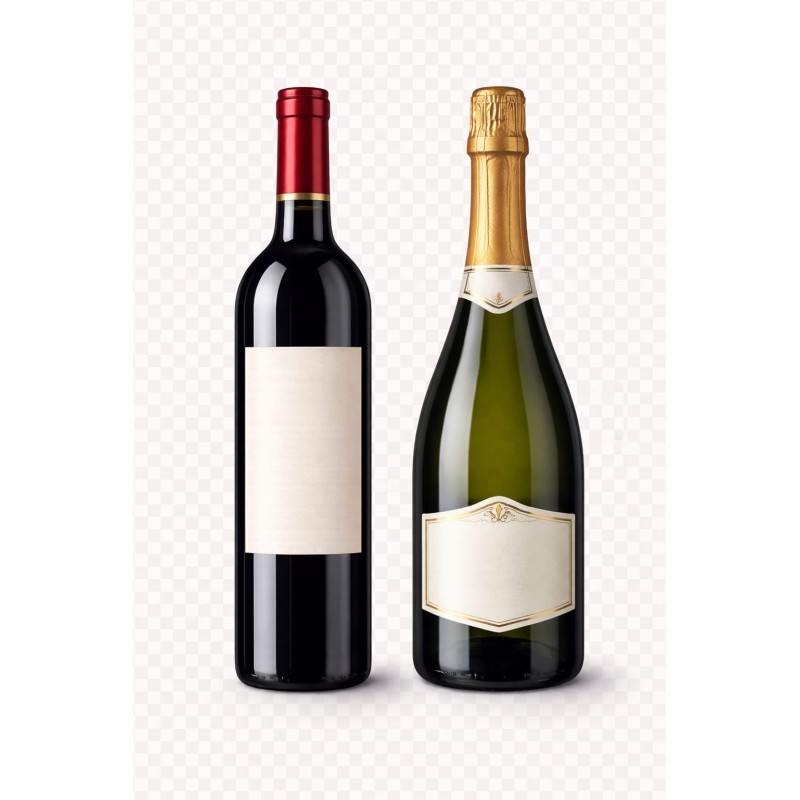 Bottiglia di Prosecco o Vino Rosso