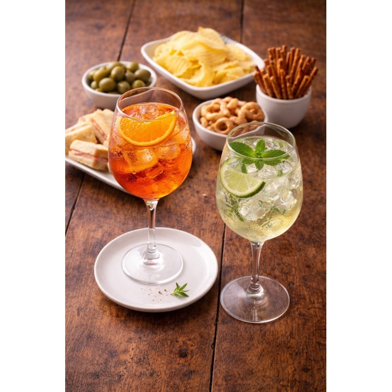 Spritz Aperol/Campari o Hugo (compreso di stuzzicherie)